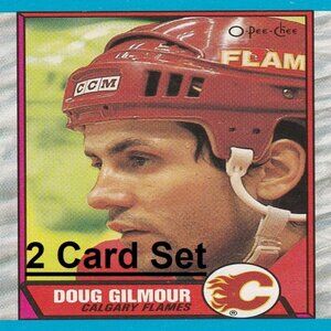 Doug Gilmour Hockey Card Collection